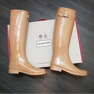 Hunter Original Tall Refined Gloss Boots